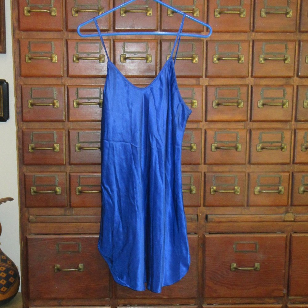 Short Royal Blue Nightie Medium